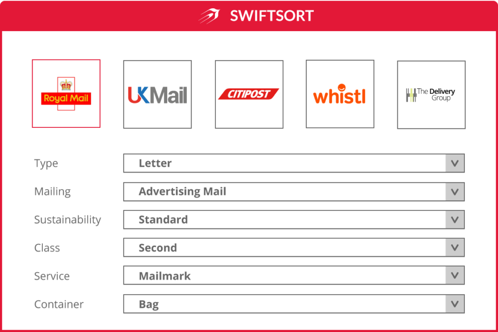 SwiftSort logos